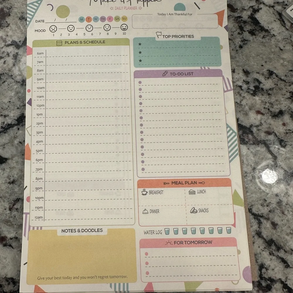 Daily Planner- Goal and Task Tracker